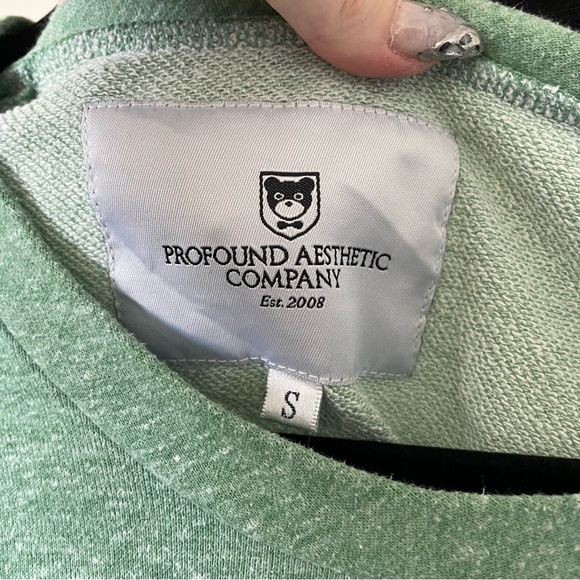 Profound aesthetic company printed bear sweatshirt - Picture 2 of 6